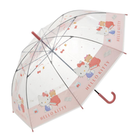 Sanrio Clear Transparent Umbrella- Hello Kitty, Cinnamoroll