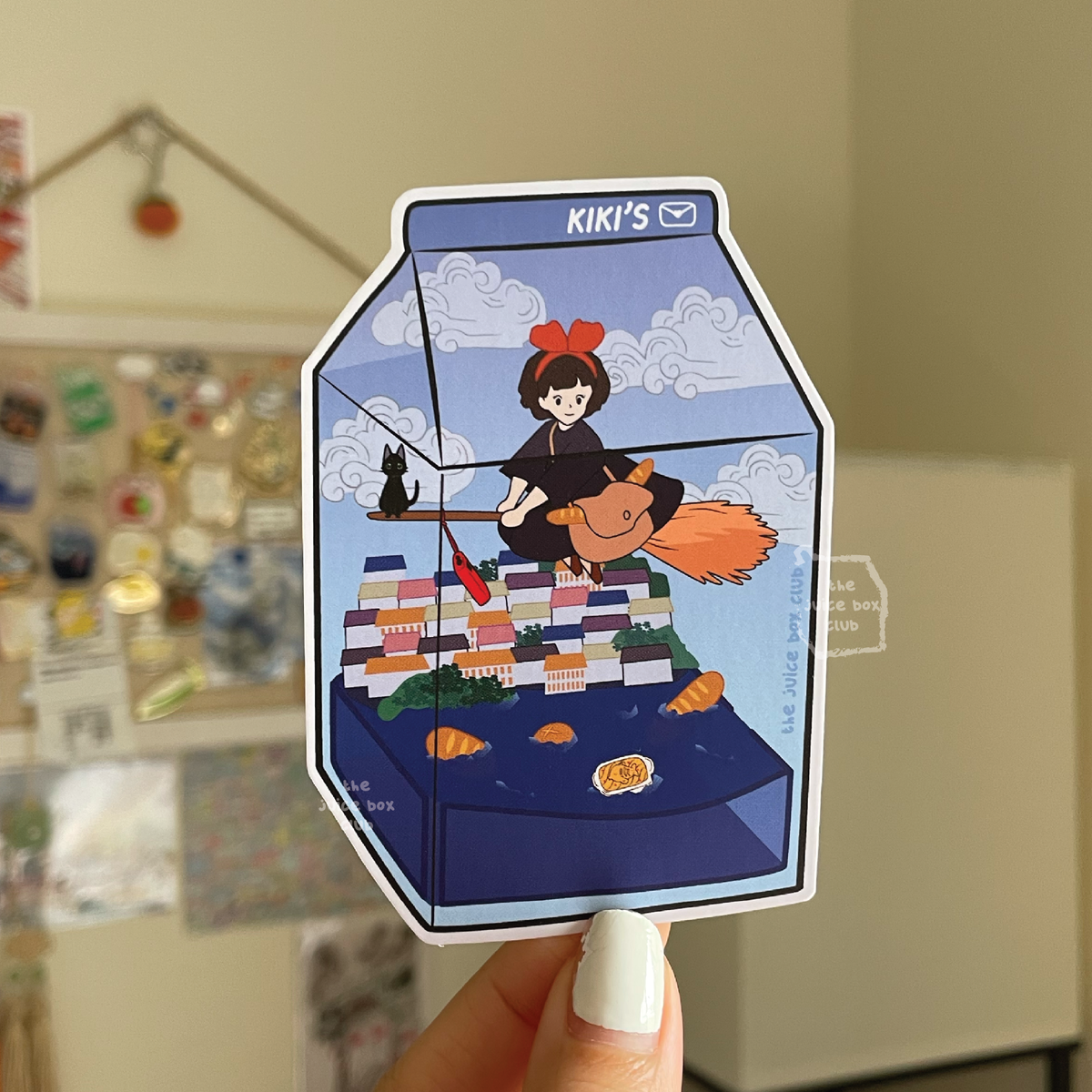 Studio Ghibli x The Juice Box Club Stickers