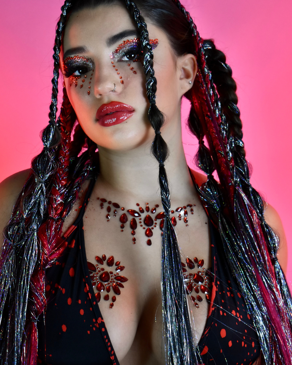 Demonia Drip Jewel Pasties