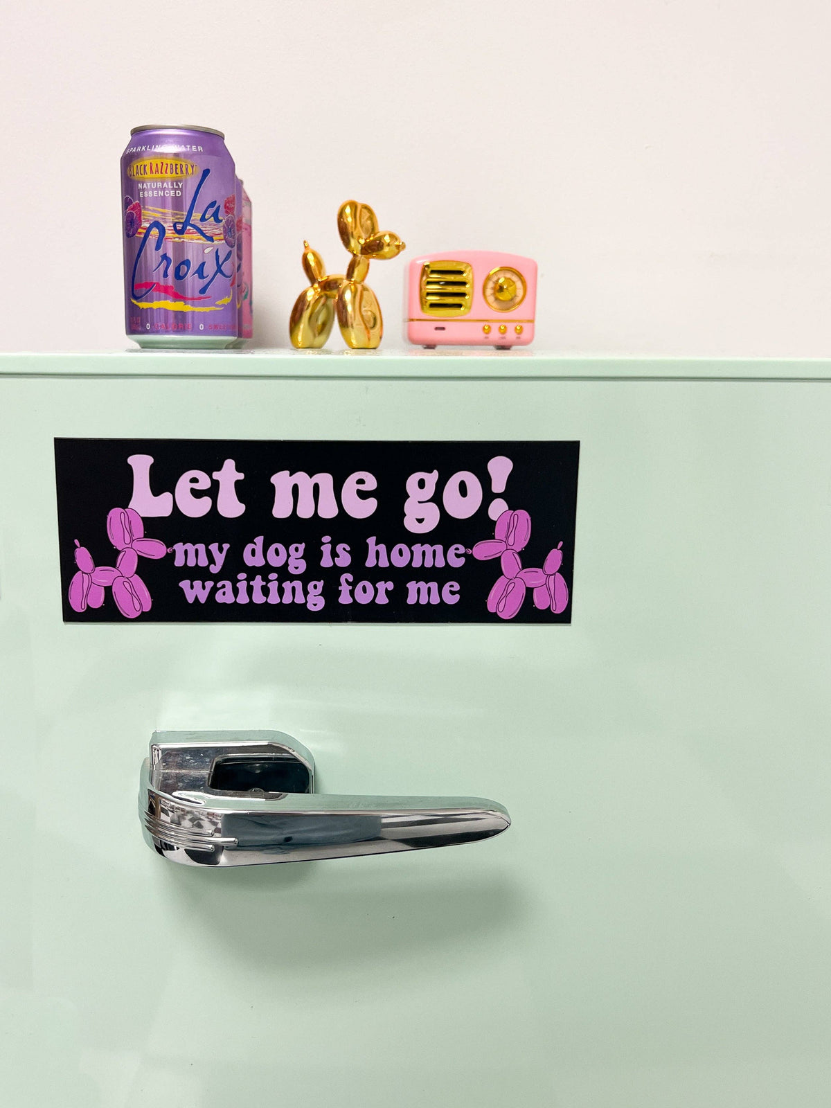 Let Me Go Car Magnet