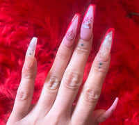 Creepy Gals Lovecore Nail Decal Stickers