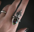 Crystal Party Cat Ring