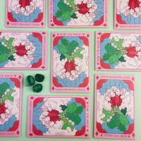 French Breakfast Radish Tarot Garden + Gift Seed Packet