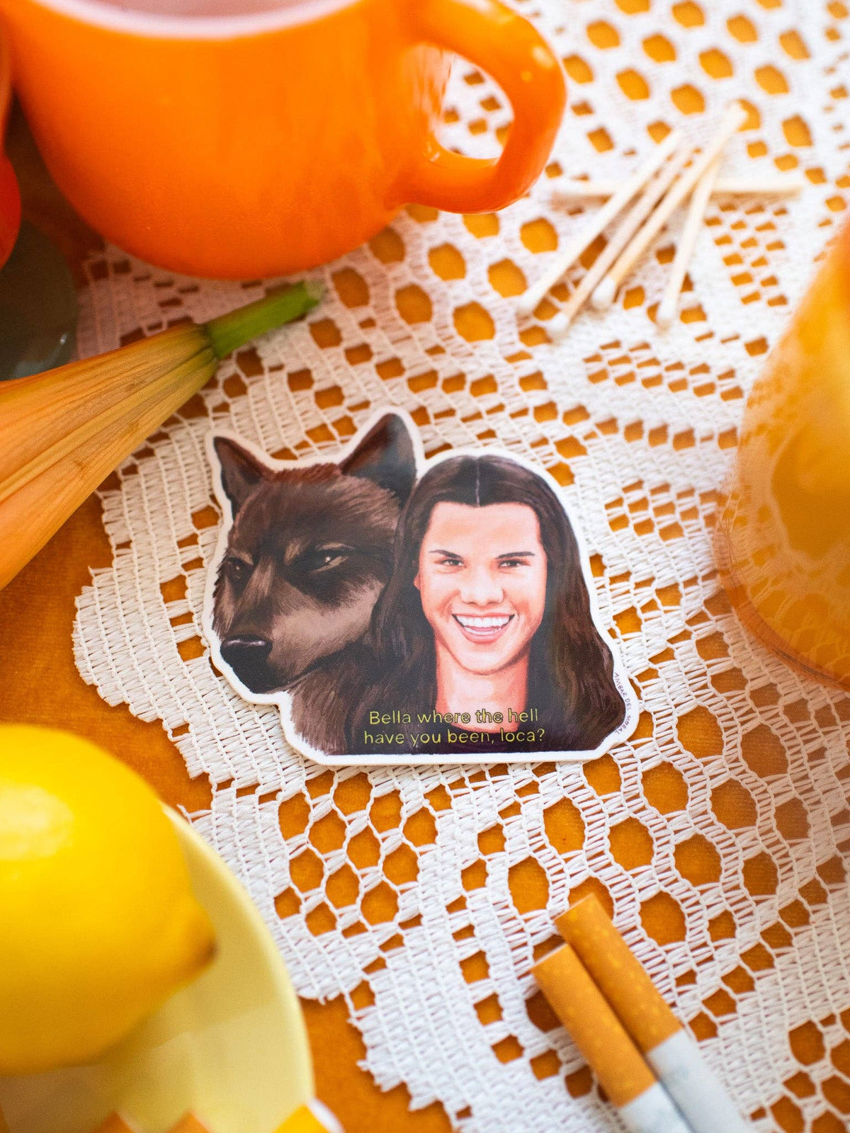 Jacob Black Sticker