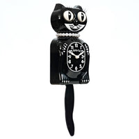 Black Miss Kitty-Cat Klock (Smaller Size)