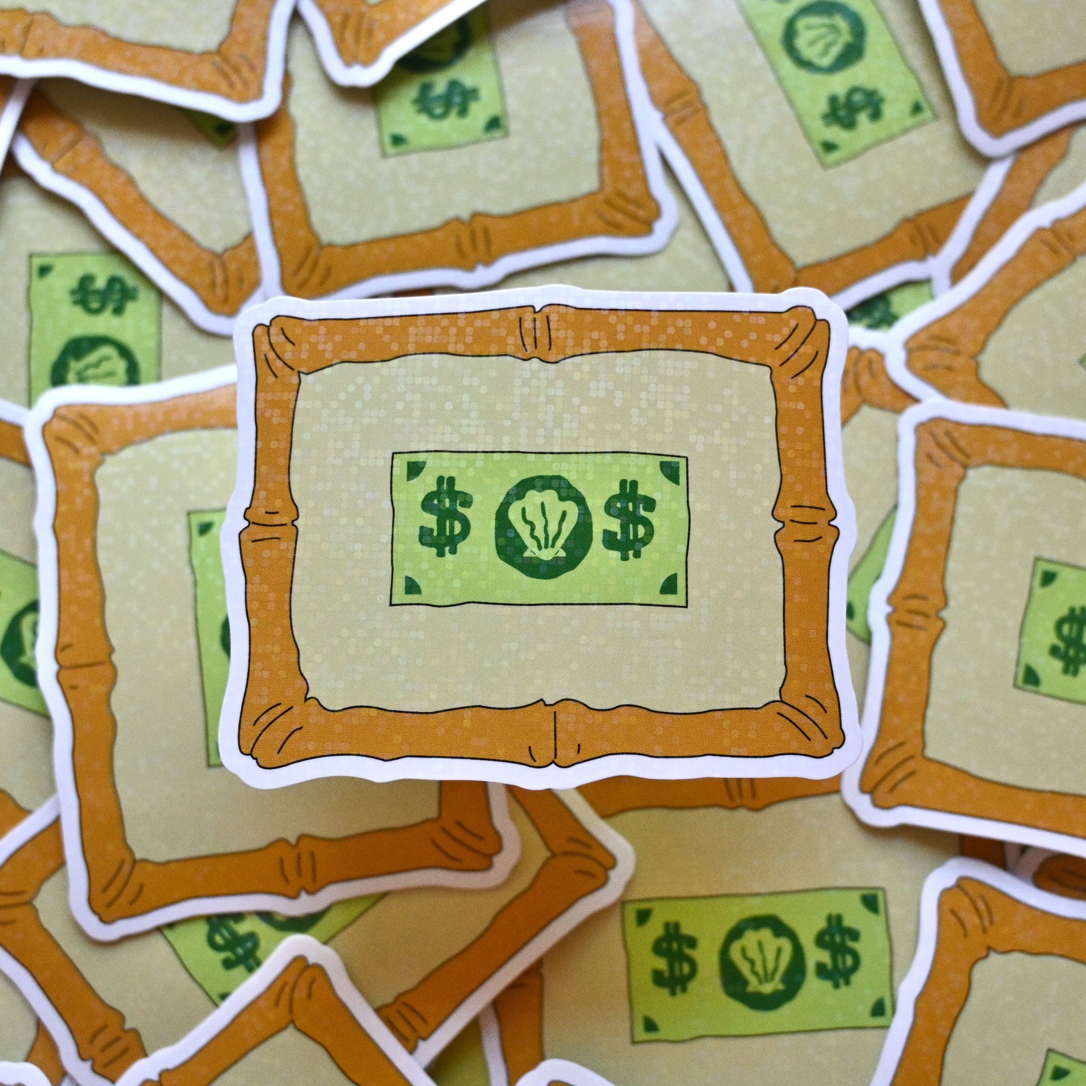 The 1st Dollar Sticker