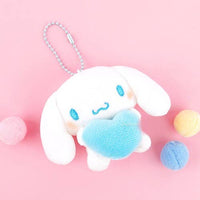 Sanrio Characters with LOVE Hearts Key Ring, Bag Charm 8cm