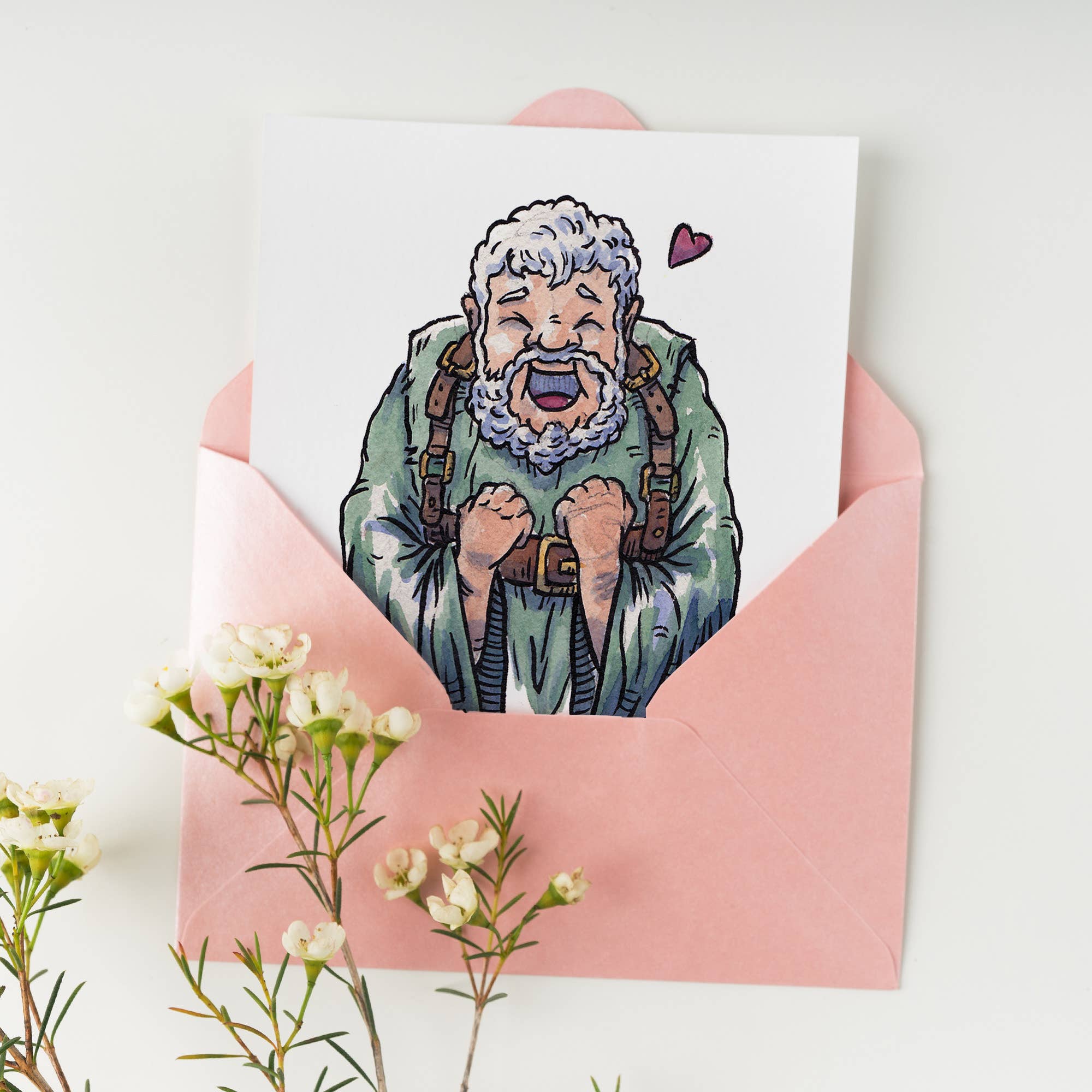 "I H'adore You" - Jeu de Chairs Valentines, Anniversary Card