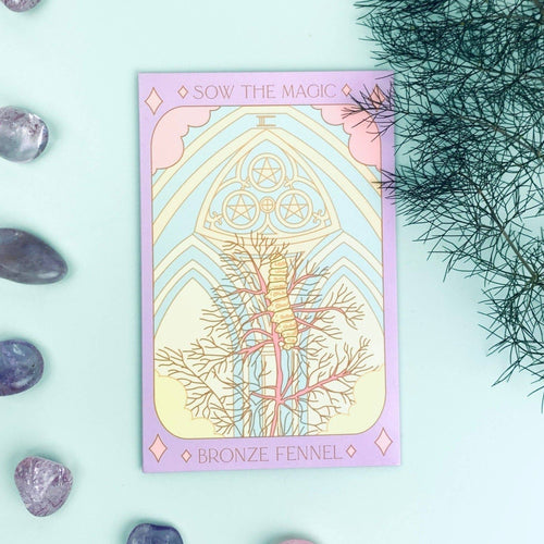Bronze Fennel Tarot Garden + Gift Seed Packet