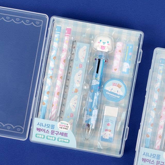 Sanrio Cinnamoroll Pencil, Pen School Office Stationery Set