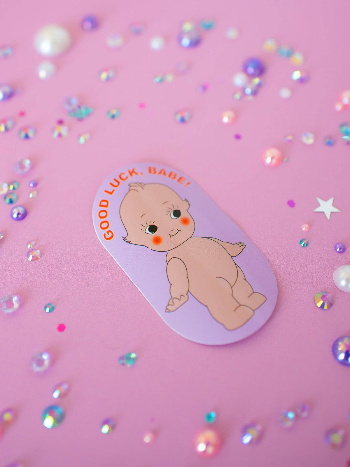 Good Luck BB Sticker