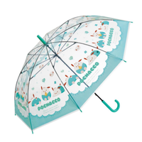 Sanrio Clear Transparent Umbrella- Hello Kitty, Cinnamoroll
