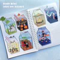 Studio Ghibli x The Juice Box Club Stickers