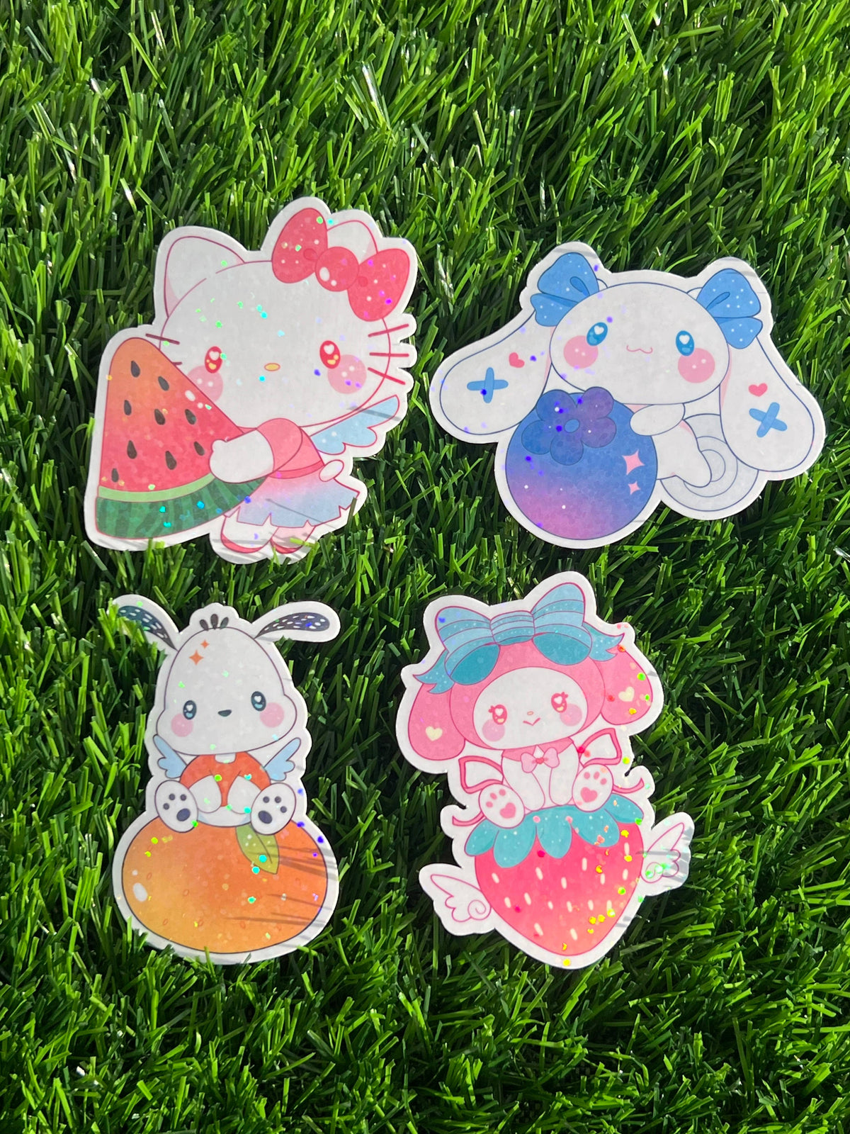Sanrio Fruit Stickers Cinnamoroll