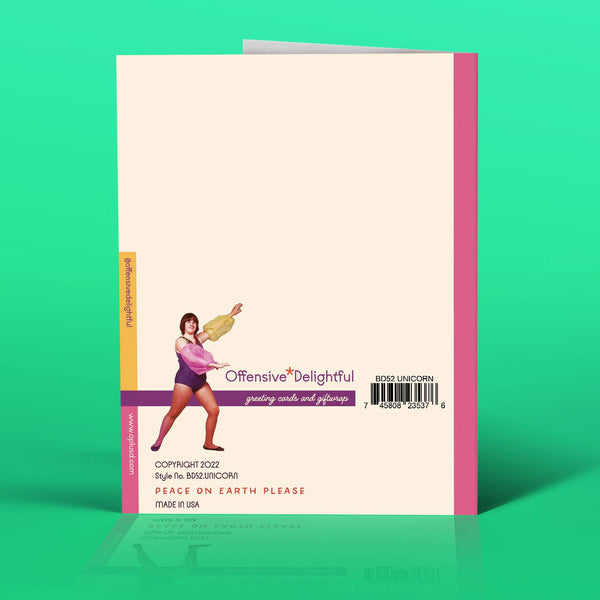 MAGICAL UNICORN everyday card every occasion