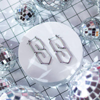 S Earrings- Silver