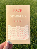 Crawfish 6pc Face Sparkles | Face Sparkles