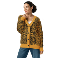 Fall Feline Knit Cardigan