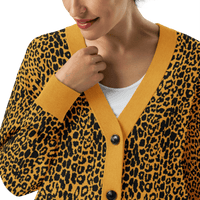 Fall Feline Knit Cardigan