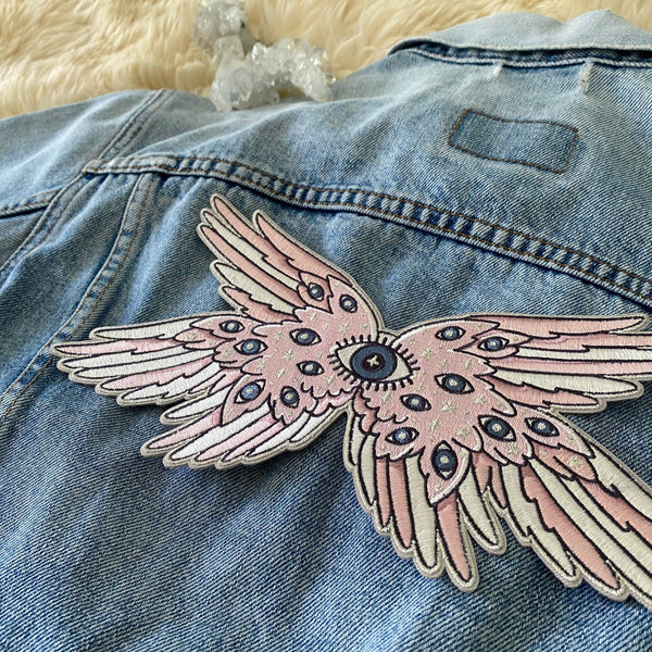 Angel Wing Back Patch