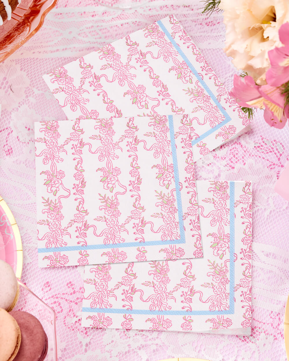 Romance Napkins - 25 printed napkins