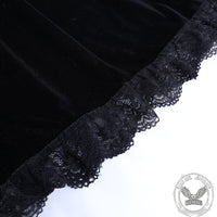 Gothic A Line Polyester Mini Dress