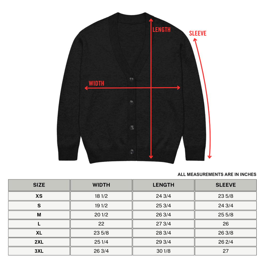 Midnight Bloom Knit Cardigan