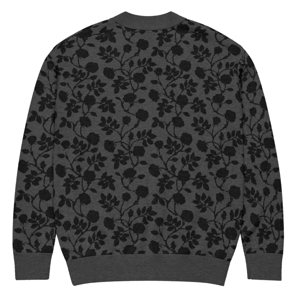 Midnight Bloom Knit Cardigan