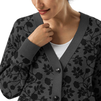 Midnight Bloom Knit Cardigan