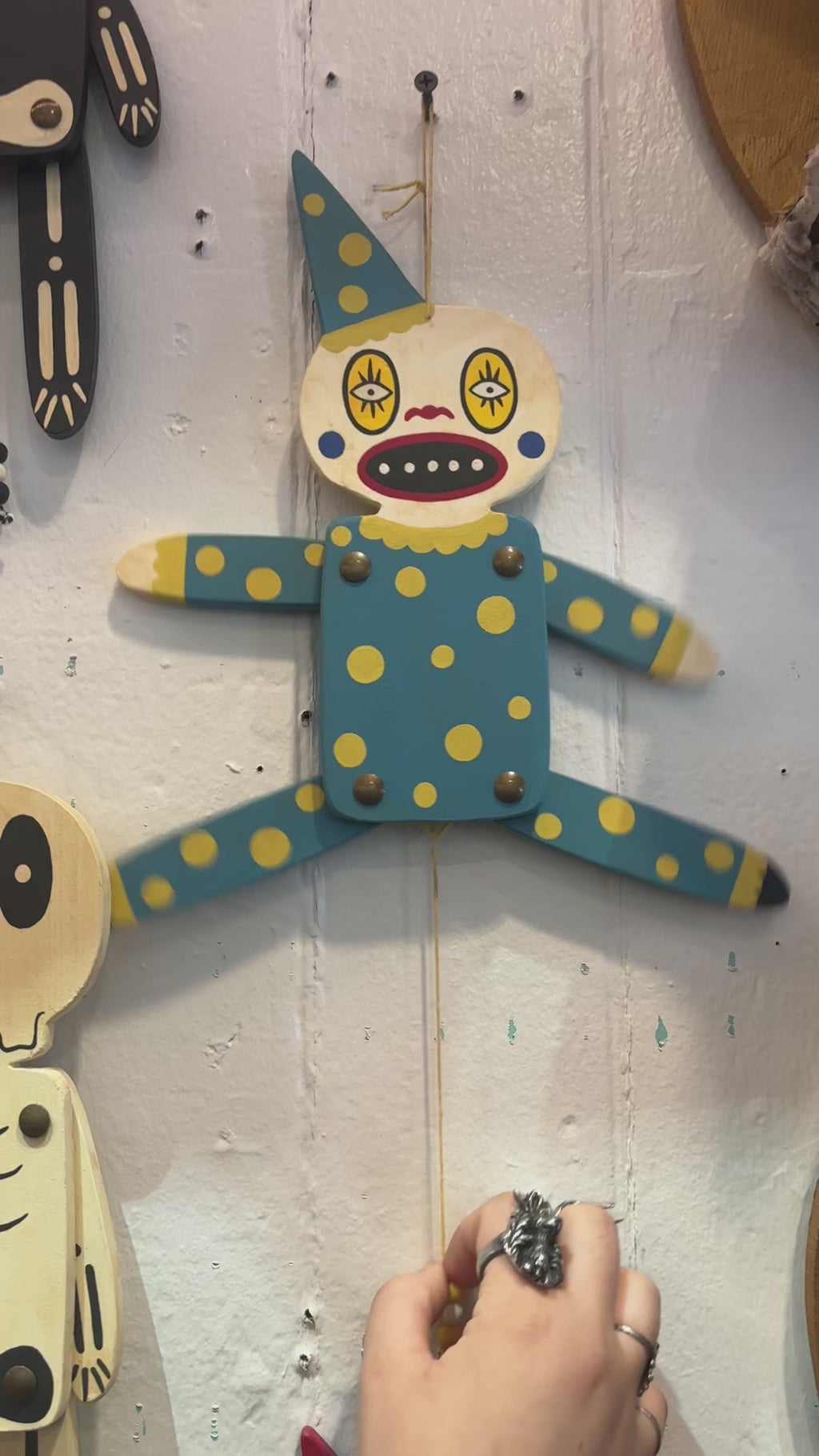 Clown Pull Toy