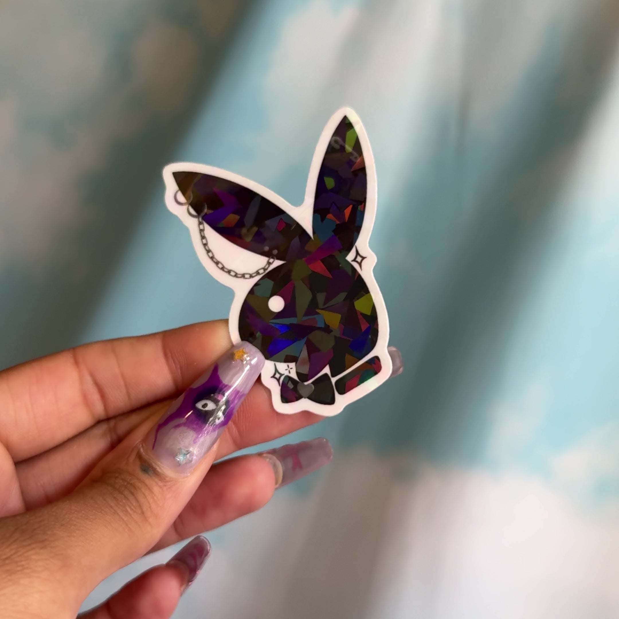 Playboy Black Sticker