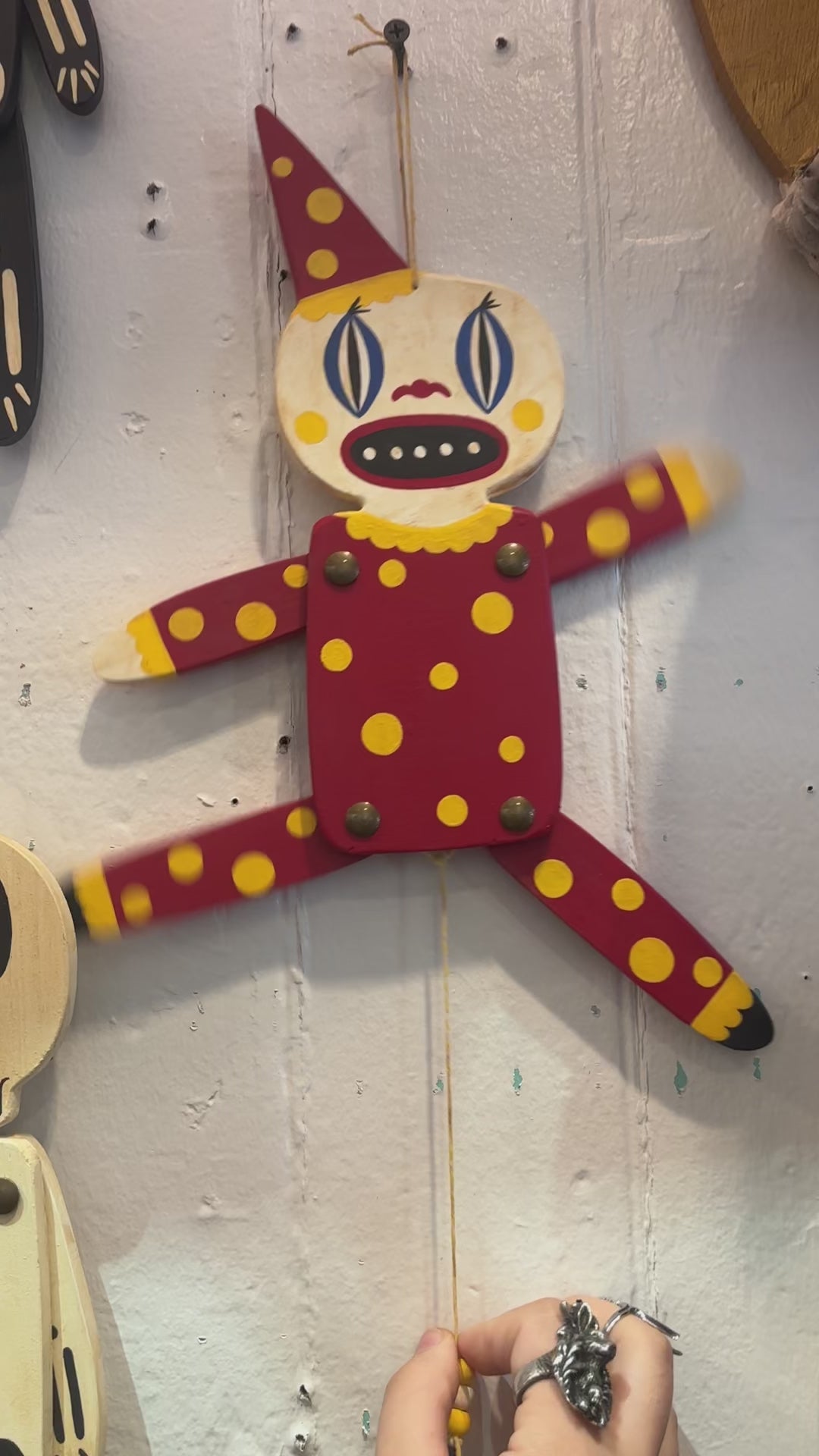Clown Pull Toy