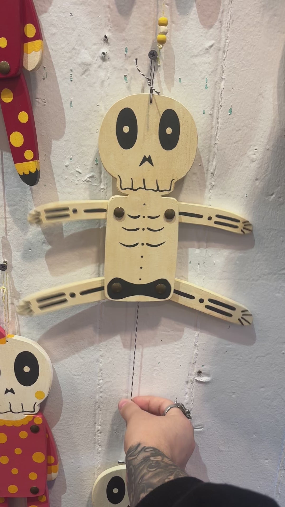Skeleton Pull Toy