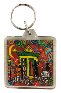 New Orleans Keychains