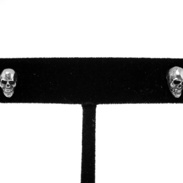 Micro Skull Earrings