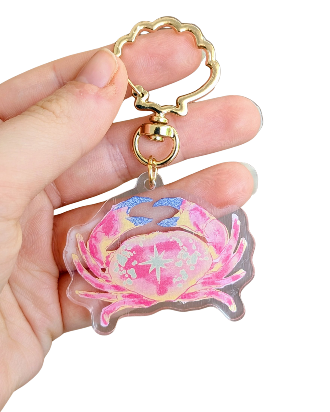 Celestial Crab keychain