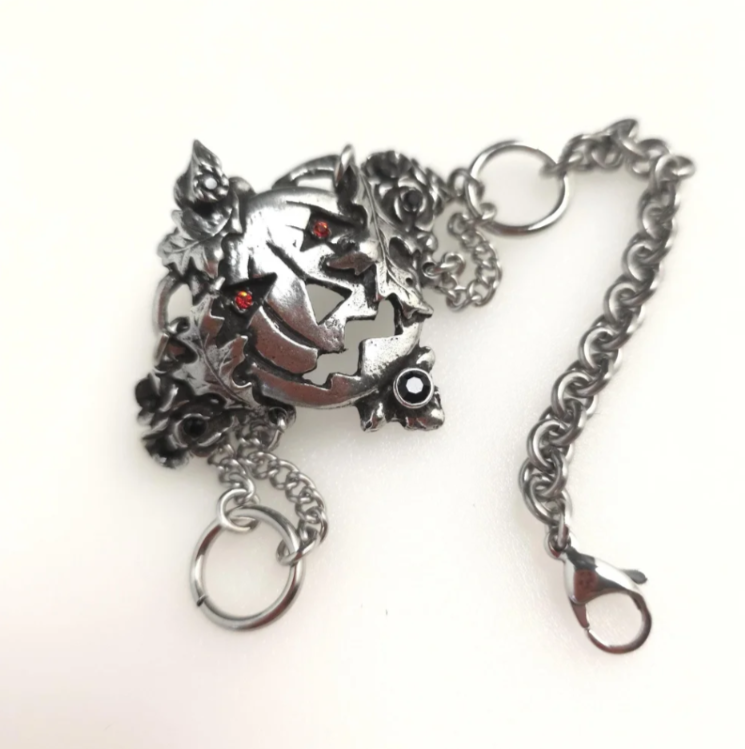 Pumpkin bracelet (easy on)