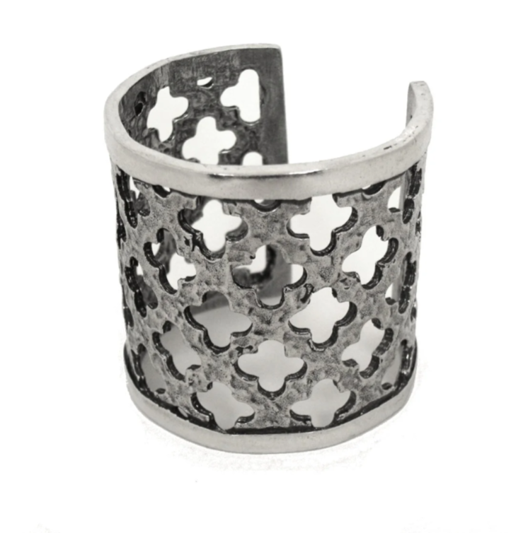 Confessional cuff bracelet