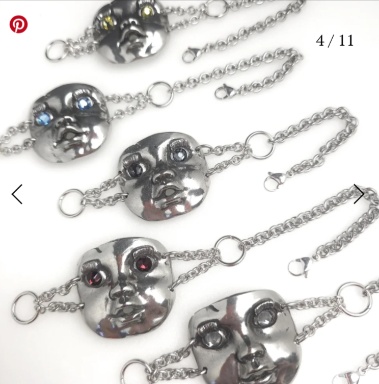 Baby face easy on bracelet