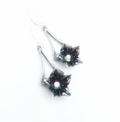 Moon Blossom Drop Earring