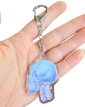 Skull keychain