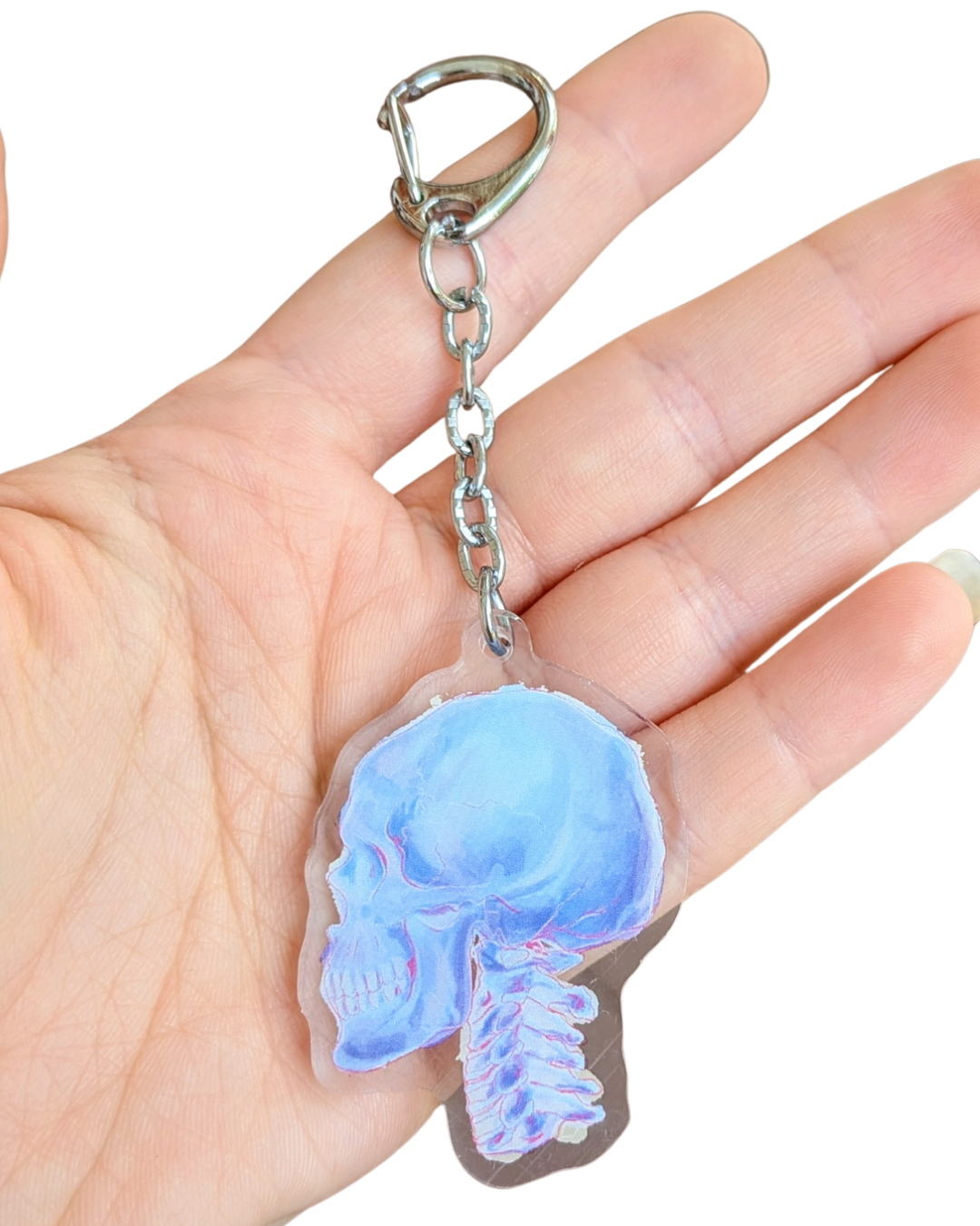 Skull keychain