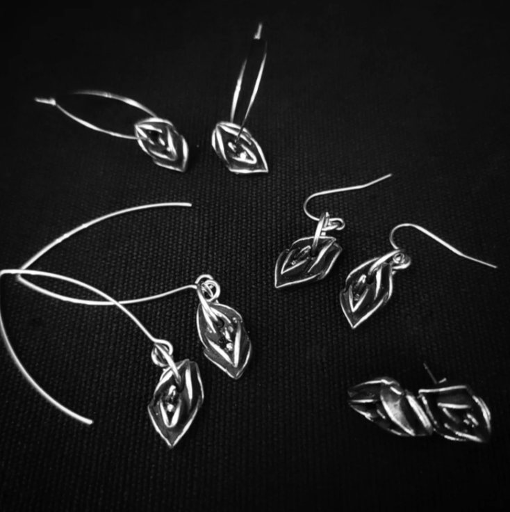 Vagina Earrings