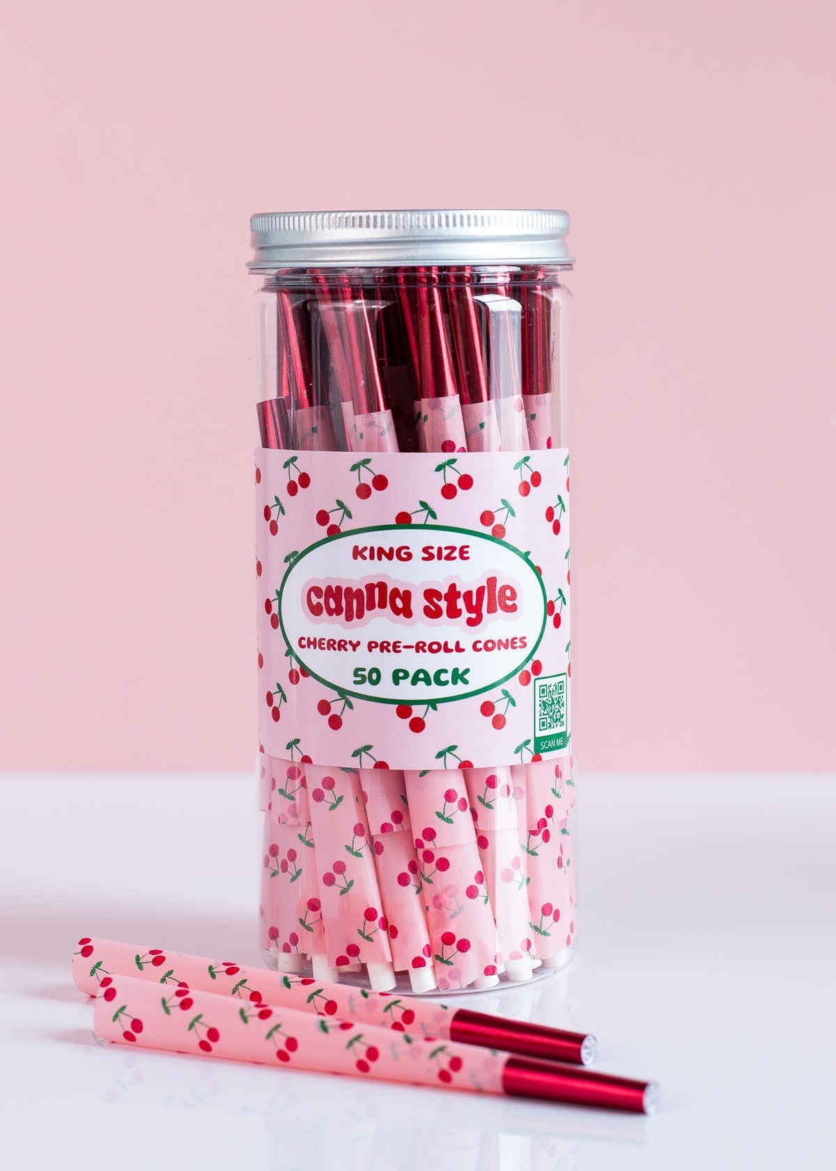 Pink Cherry Cones (50 pack)