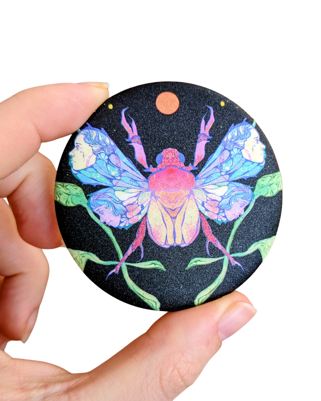 Lady Beetle magnet with bottle opener back
