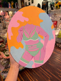 Original Oval Body Painting