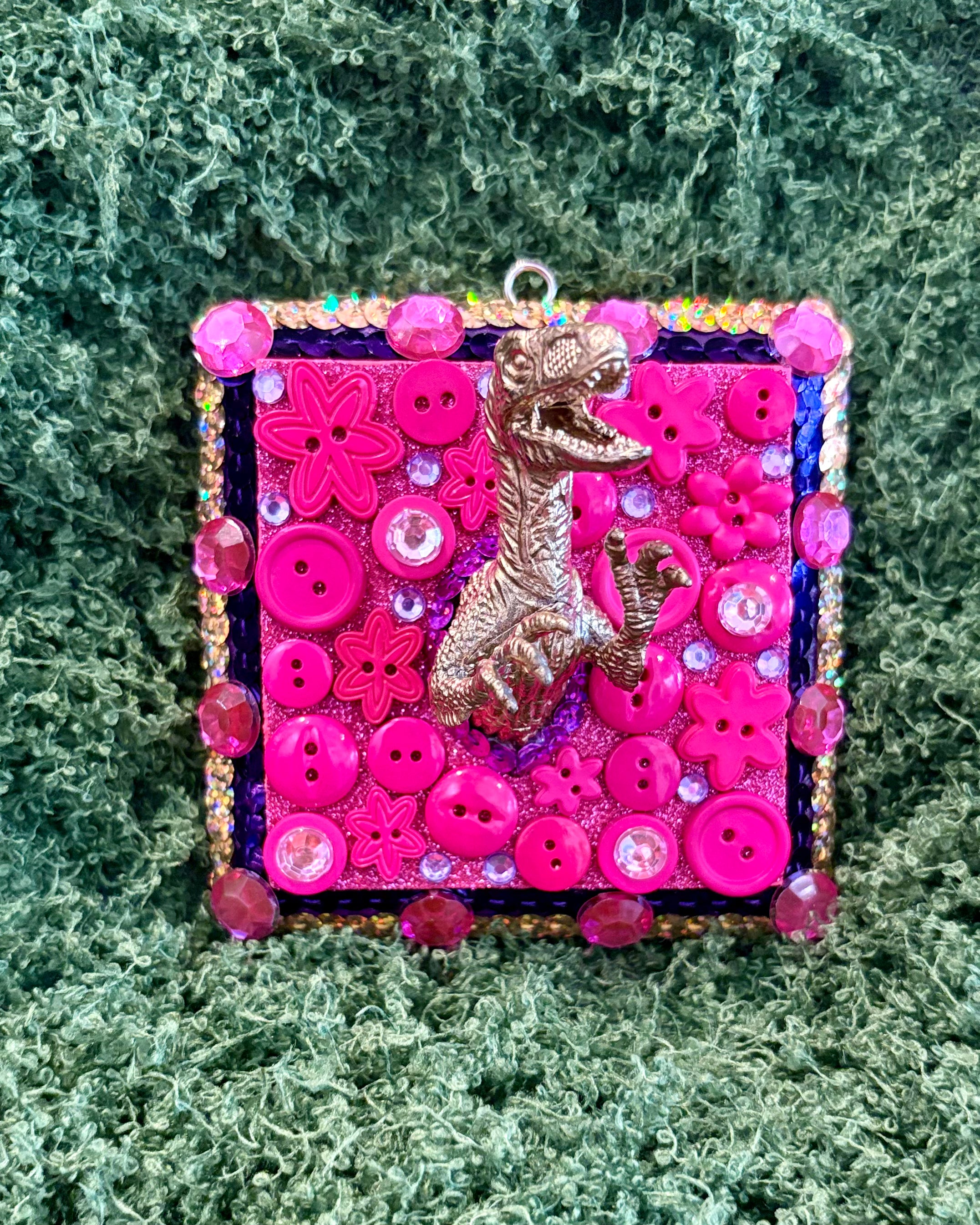T Rex Pink by Cassie Tarr