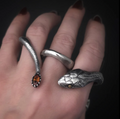 Rat Snake Wrap Ring size 7