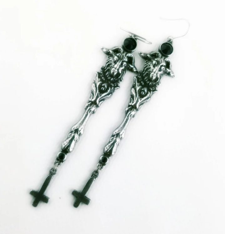Goat Duster Earrings