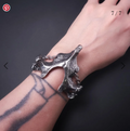 Dolphin vertebrae easy on bracelet